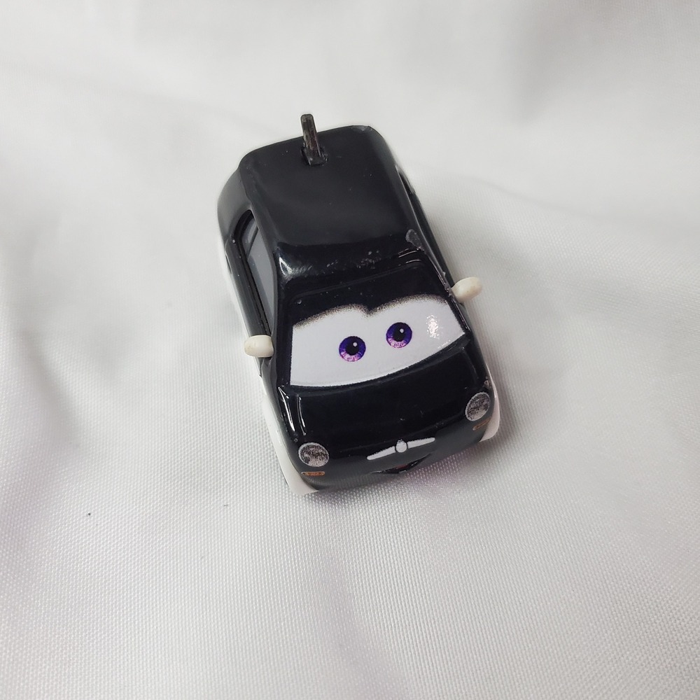 Disney Pixar Cars Black Smart Car Diecast Toy Vehicle Collectible J01-20S